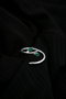 Heliophilia Silver Anillo de Plata Esterlina 925 Ajustable